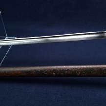 British WW1 1908 Pattern Cavalry Troopers Sword with Field Camouflage Paint, Dated 1916 - 4